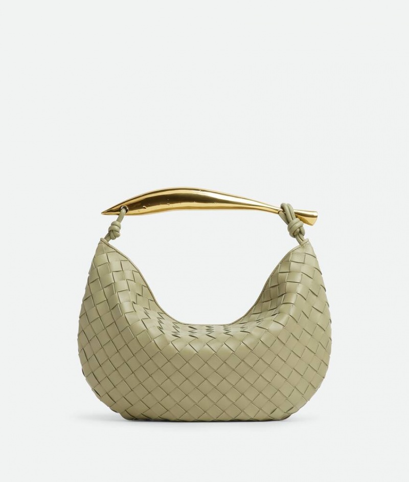 Bottega Veneta Sardine Naisten Käsilaukut Khaki | SN-BTGV593495