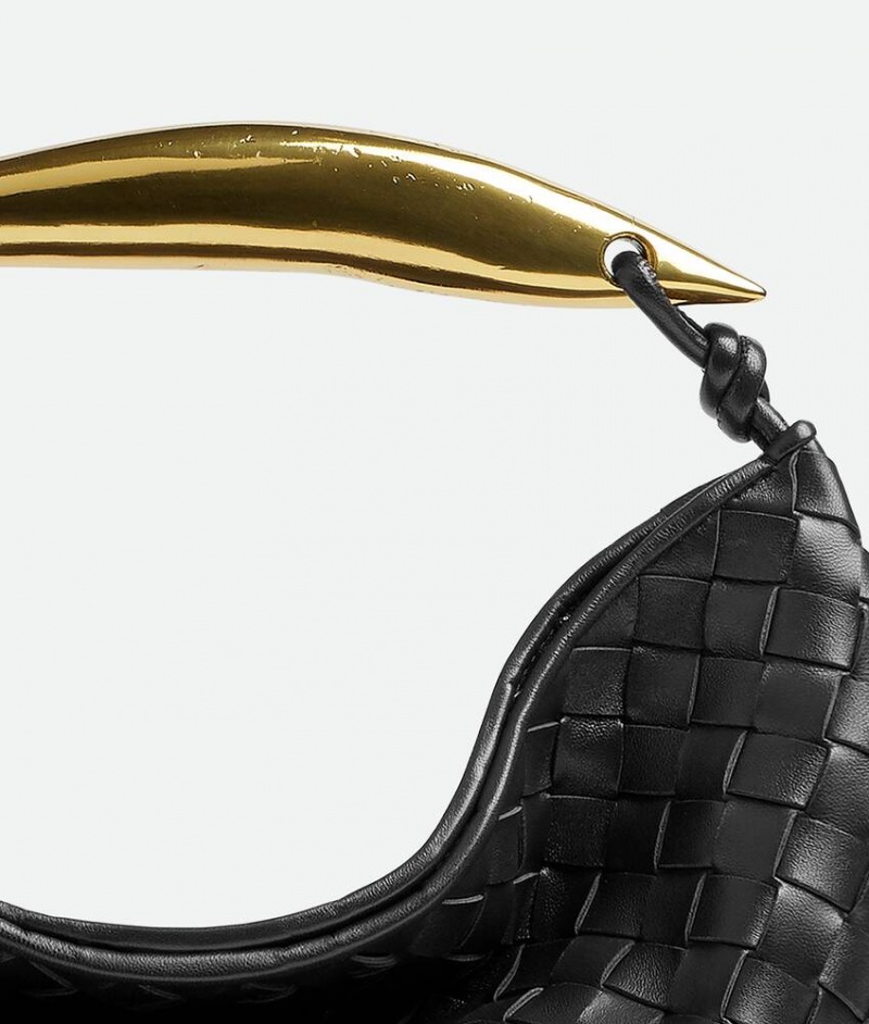 Bottega Veneta Sardine Naisten Käsilaukut Mustat | SN-BTGV593497