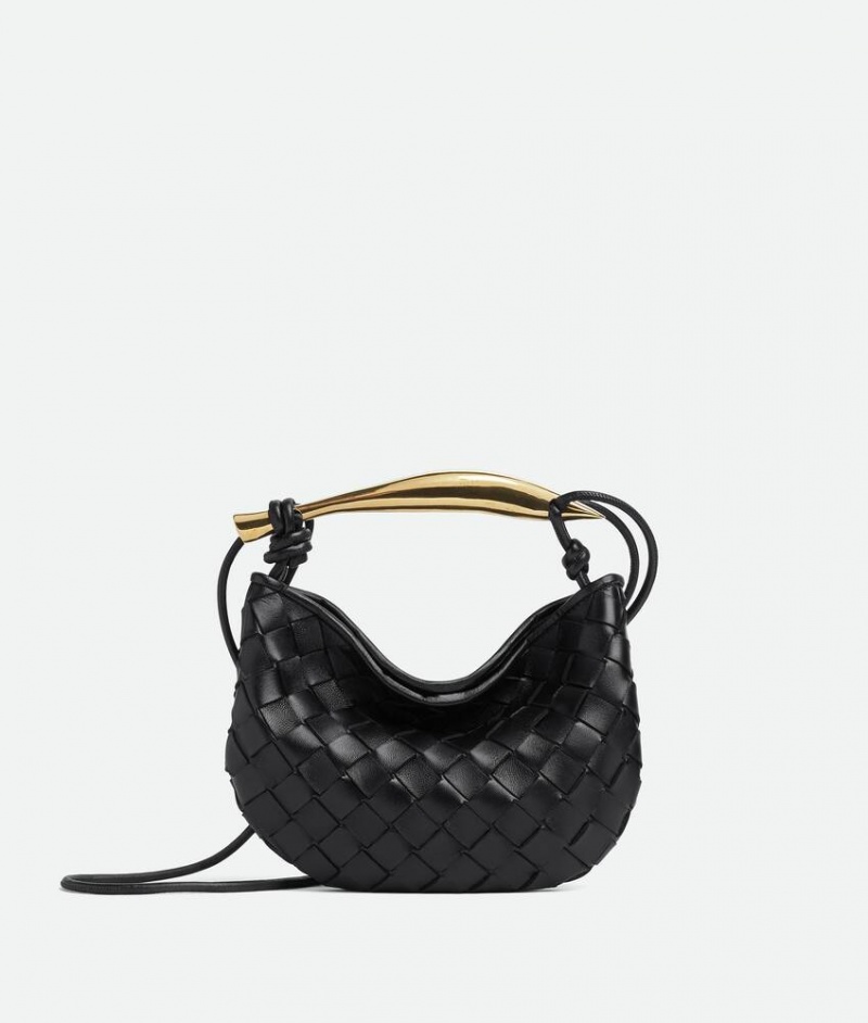 Bottega Veneta Sardine Naisten Mini Laukut Mustat | SN-BTGV593374