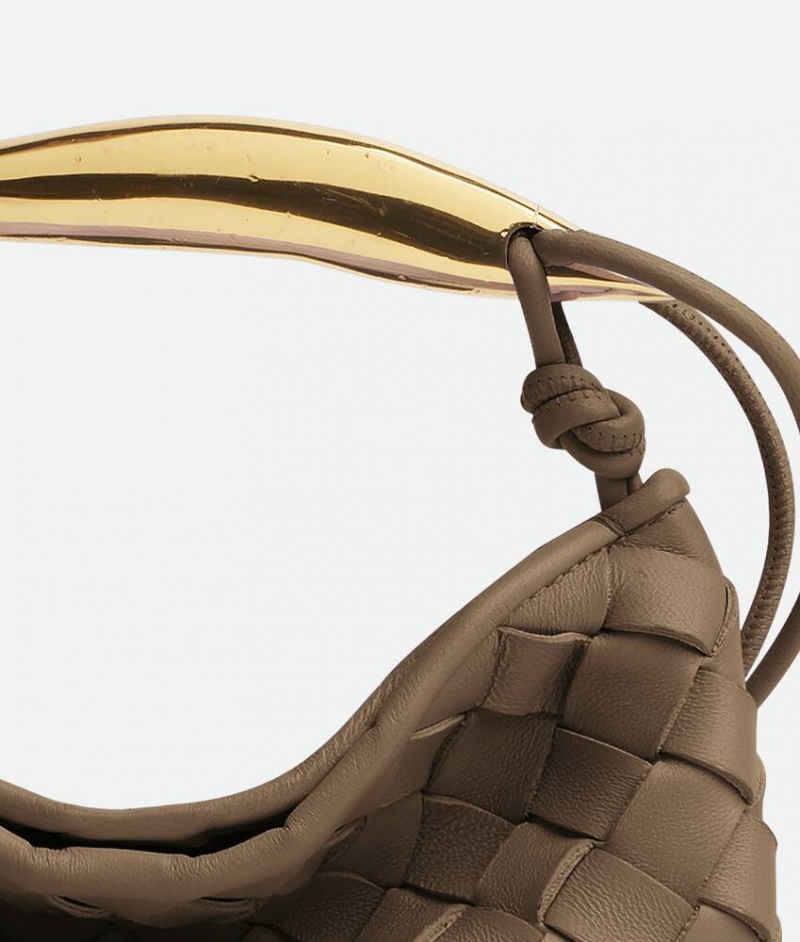 Bottega Veneta Sardine Naisten Mini Laukut Harmaat Ruskea Harmaat | SN-BTGV593375