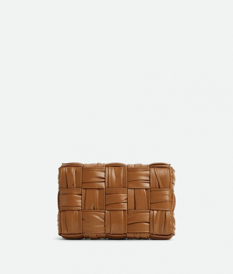 Bottega Veneta Small Cassette Naisten Crossbody Laukut Ruskea | SN-BTGV593407