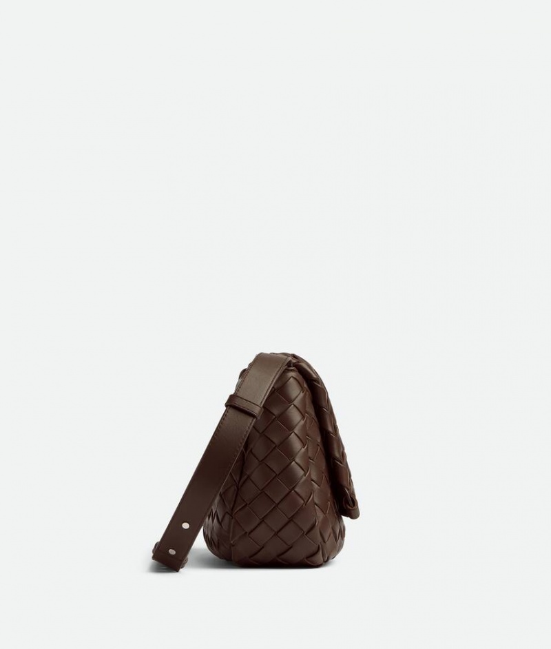 Bottega Veneta Small Cobble Messenger Miesten Crossbody Laukut Vaaleanruskea | SN-BTGV594873