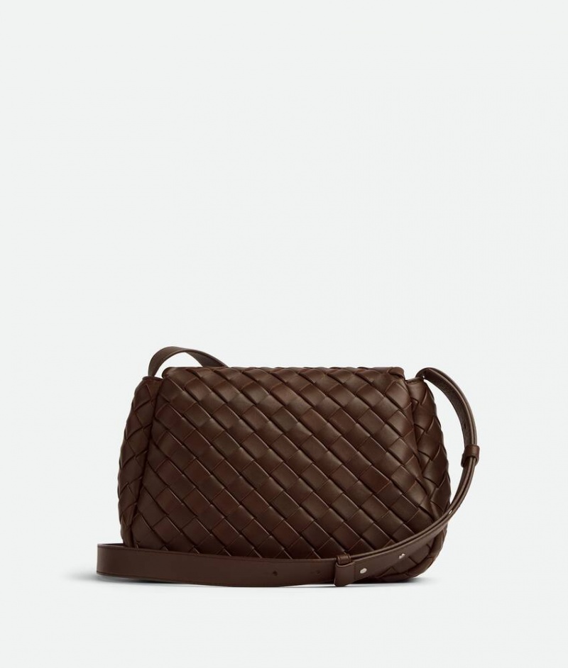 Bottega Veneta Small Cobble Messenger Miesten Crossbody Laukut Vaaleanruskea | SN-BTGV594873