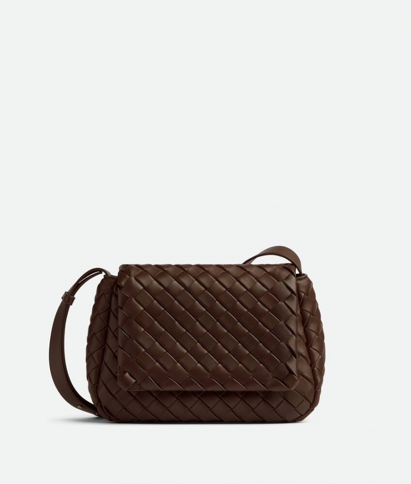 Bottega Veneta Small Cobble Messenger Miesten Crossbody Laukut Vaaleanruskea | SN-BTGV594873