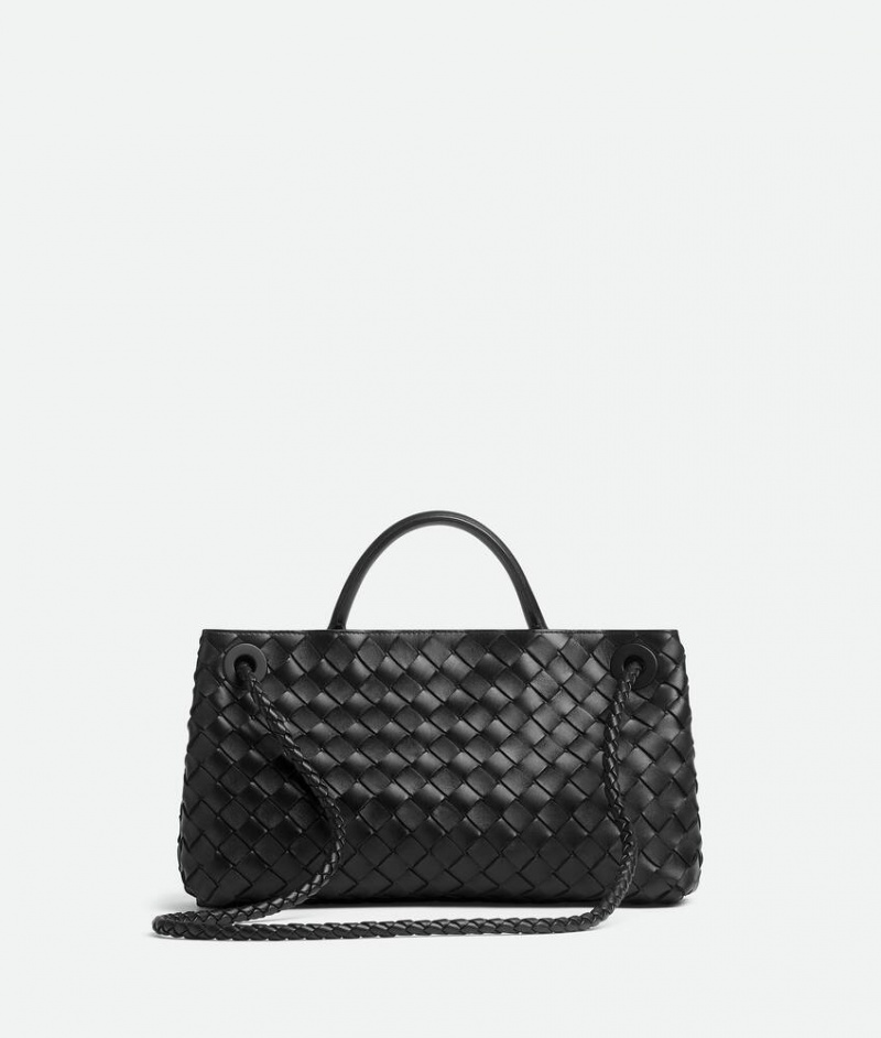 Bottega Veneta Small East/West Andiamo Naisten Käsilaukut Mustat | SN-BTGV593524