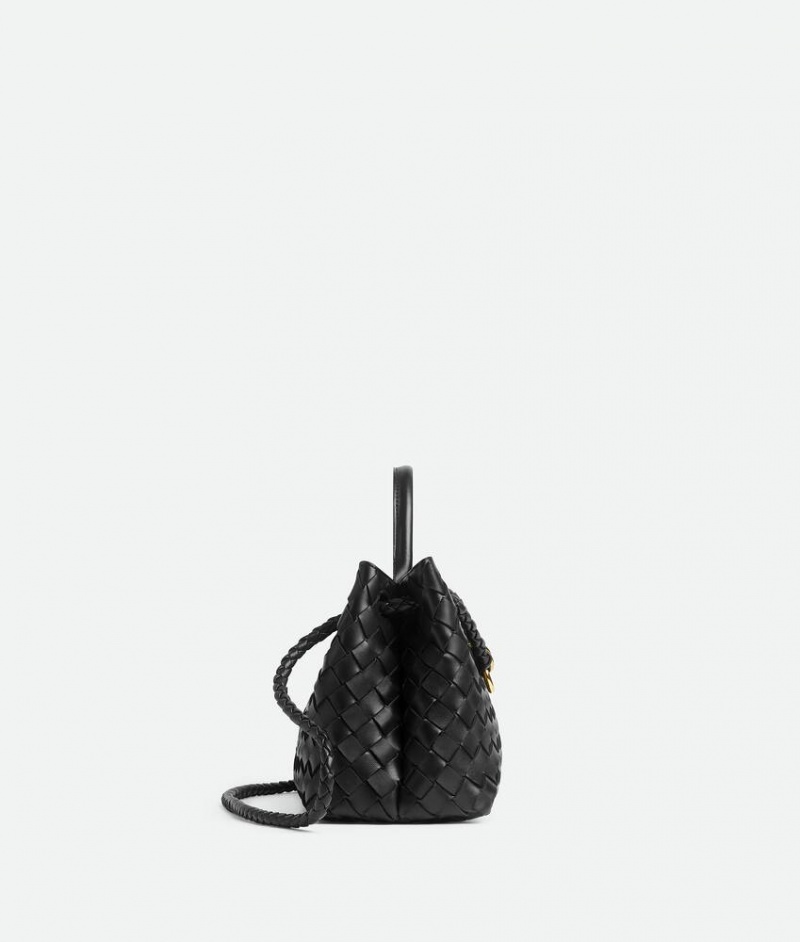 Bottega Veneta Small East/West Andiamo Naisten Kangaskassit Mustat | SN-BTGV593593