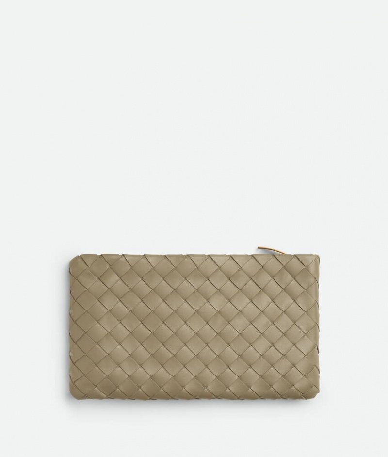 Bottega Veneta Small Naisten Pouches Harmaat Ruskea | SN-BTGV594420