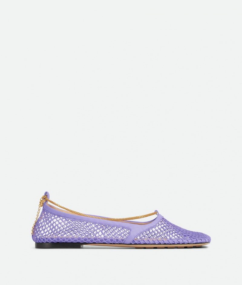 Bottega Veneta Stretch Ballerina Naisten Ballerinat Laventeli | SN-BTGV593816