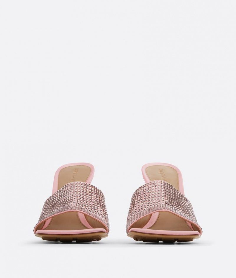 Bottega Veneta Stretch Naisten Sandaalit Pinkki | SN-BTGV593700